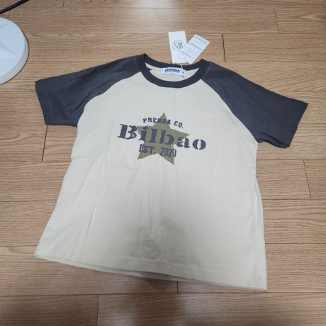 프렌다(PRENDA) BILBAO COMBINATION RAGLAN TEE BEIGE/CHARCOAL 후기