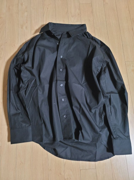 제너럴아이디어(GENERALIDEA) 프렌치 루즈핏 셔츠 [BLACK] / SBC1U03001 후기