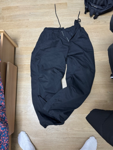노운(NOUN) wide multi pants (black) 후기