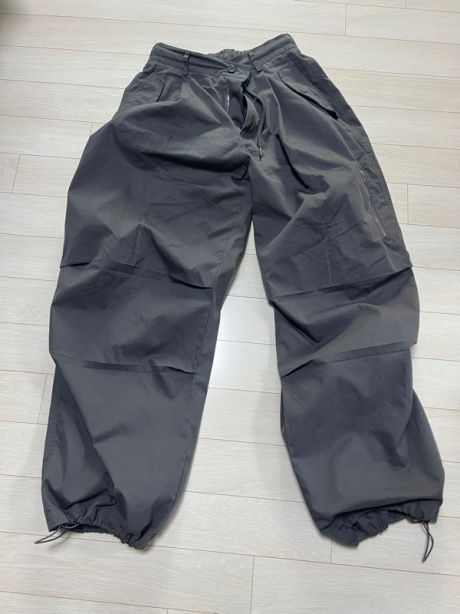 노운(NOUN) wide multi pants (charcoal) 후기