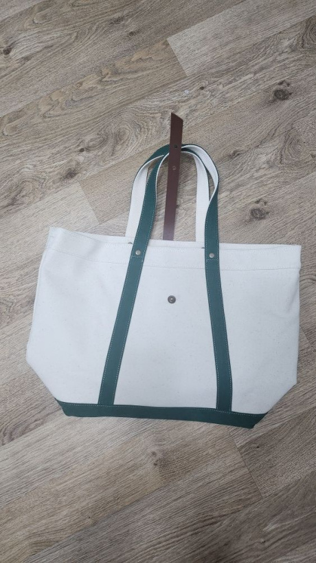 모노노(MONONO) Gatsby Cross & Tote Bag - White Canvas ( Green Strap ) 후기