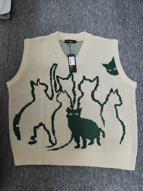낫포너드(NOT4NERD) Kitten Knit Vest - Ivory 후기