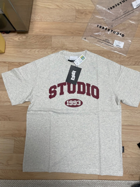 1993스튜디오(1993STUDIO) 2PACK 스튜디오 아치 로고 티셔츠 (7 Colors) 후기