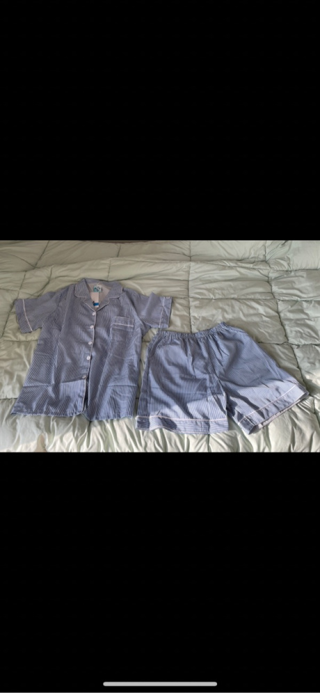 도씨(DOSSY) 실크핏 클린 반팔 커플 잠옷 세트 후기