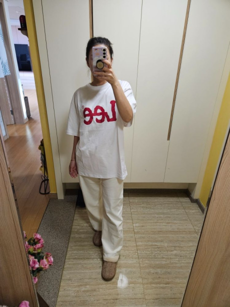 리(LEE) [22SS] 빅 트위치 로고 티셔츠 Red 후기