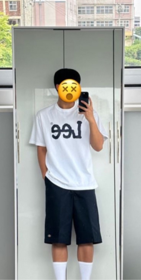리(LEE) [22SS] 빅 트위치 로고 티셔츠 White 후기