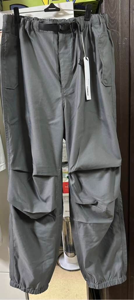유니폼브릿지(UNIFORM BRIDGE) ae strap training pants grey 후기