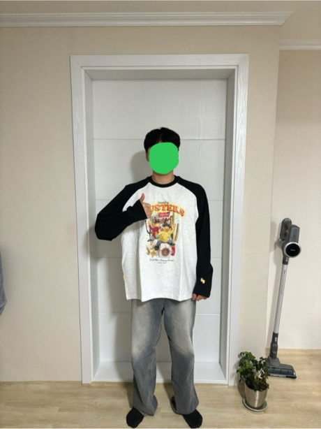 메인부스(MAINBOOTH) [Pat&Mat] Laundry Busters T-shirt(CLOUD GRAY) 후기