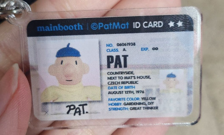 메인부스(MAINBOOTH) [Pat&Mat] ID Card Key Ring 후기