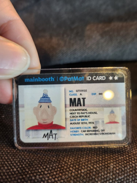 메인부스(MAINBOOTH) [Pat&Mat] ID Card Key Ring 후기