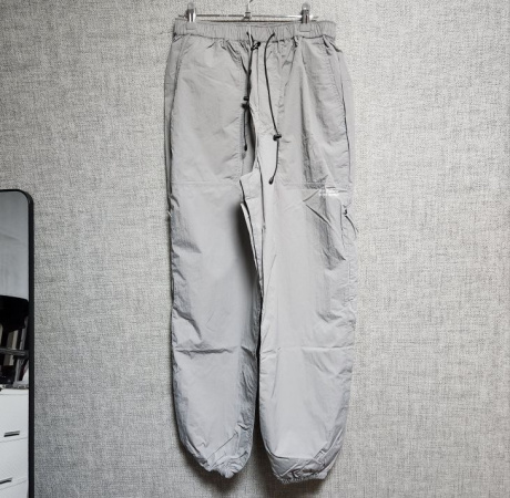 유니폼브릿지(UNIFORM BRIDGE) zip training pants grey 후기