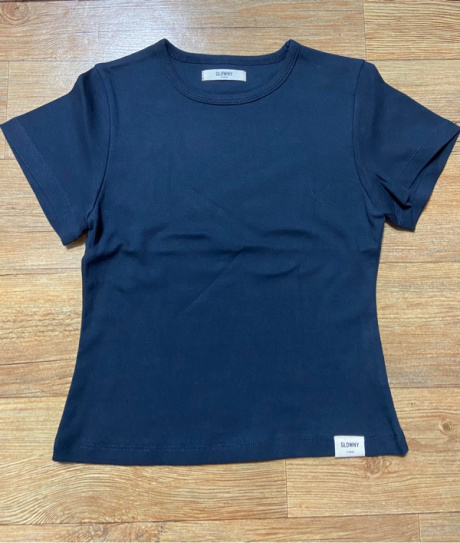 글로니(GLOWNY) G BABY TEE (NAVY) 후기