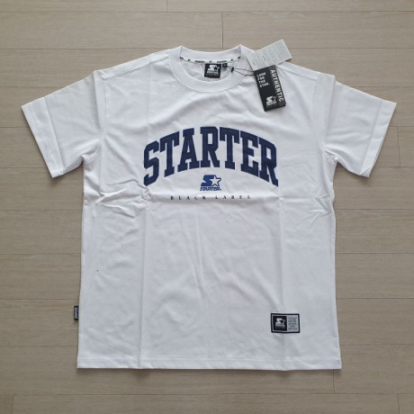 스타터(STARTER) 3D 로고 반소매 티셔츠 (블루) 후기