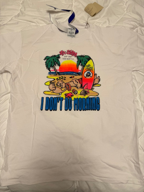 와일드동키(WILD DONKEY) 공용 KABLAAM 반소매 티셔츠 - 화이트 / TKABLAAMWD018 후기