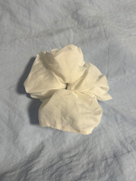 카인더베이비(KINDABABY) basic silky cotton scrunch - white 후기