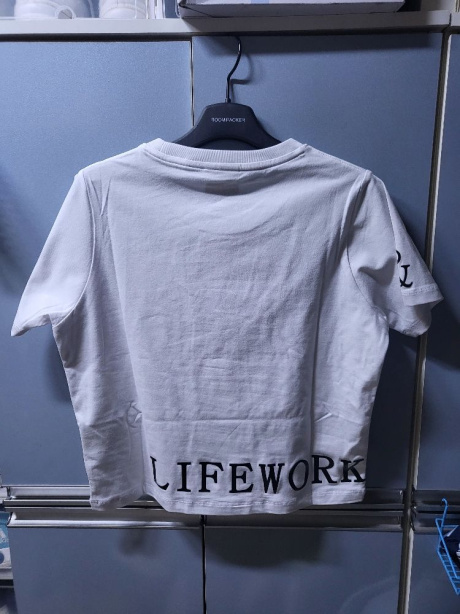 라이프워크(LIFEWORK) 여성) 싱글라독 숏 반팔 티셔츠 후기