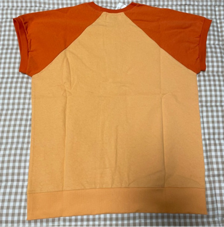 페스토(PESTO) 래글런 티셔츠 오렌지 후기