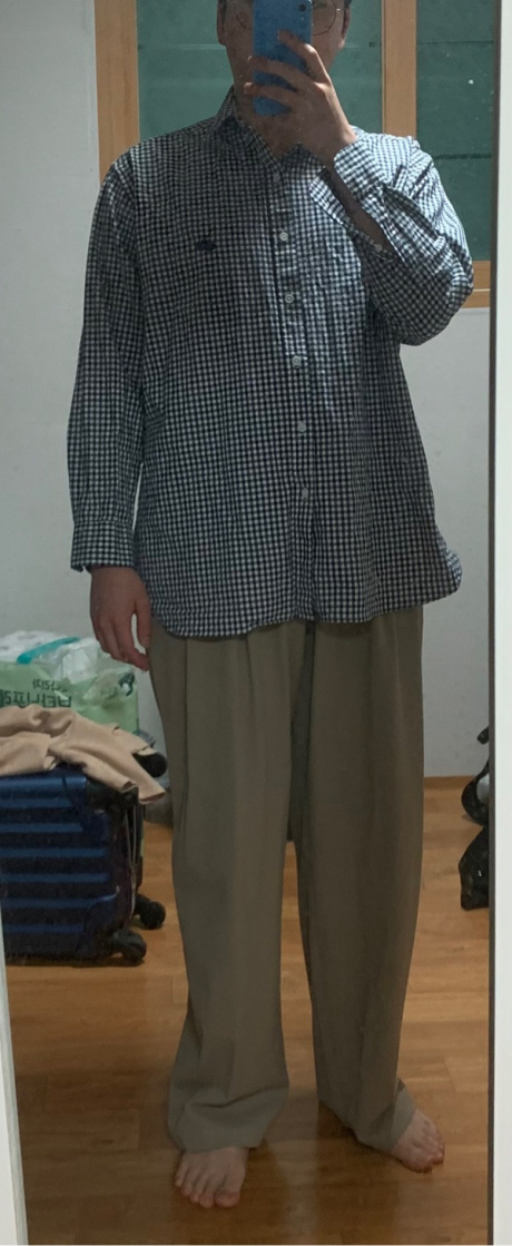노운(NOUN) wide chino pants (khaki beige) 후기