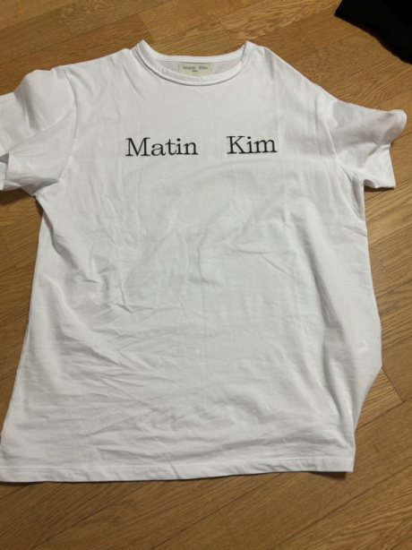 마뗑킴(MATIN KIM) MATIN LOGO TOP IN WHITE 후기