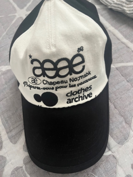 에이이에이이(AEAE) WEB LOGO TWO TONE BALL CAP - [BLACK/WHITE] 후기