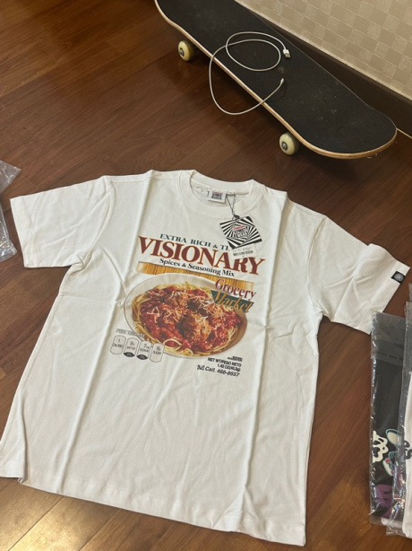 비전스트릿웨어(VISION STREETWEAR) VSW Market T-Shirts 4 White 후기