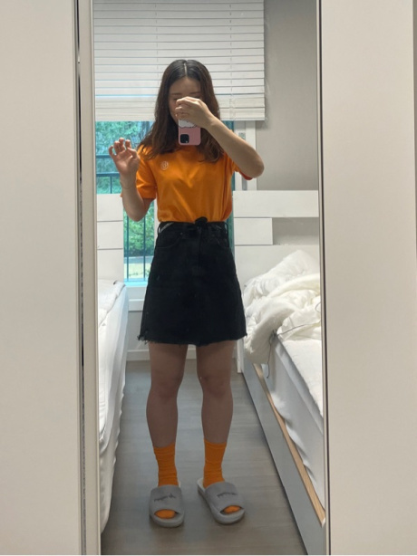 페얼스 델리 앤 그로서리(PAIRS DELI&GROCERY) Retro Logo Socks Orange - 사이즈 & 후기 | 무신사