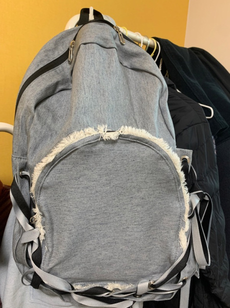 무음(MUWM) [리사이클] 네스트 백팩 Nest Backpack (Soft Denim) 후기