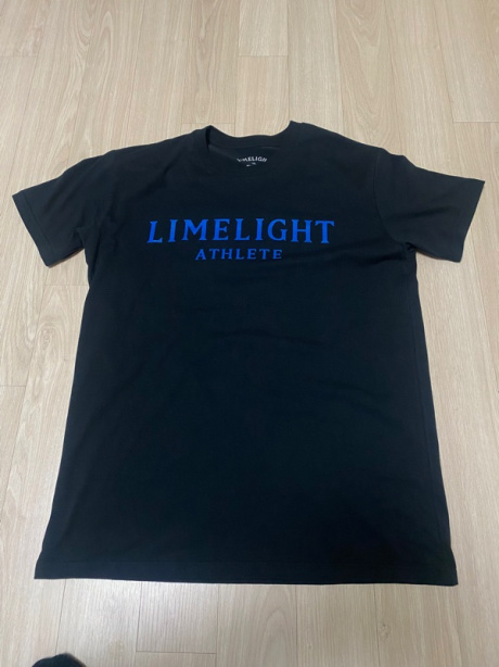 라임라잇 어패럴(LIMELIGHT APPAREL) 애슬릿 티셔츠 (블랙/블루) 후기