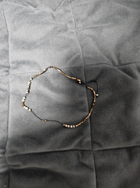 하카블랙스(HAKKABLACKS) Morse Code Square Bracelet (Bronze-Silver) 후기