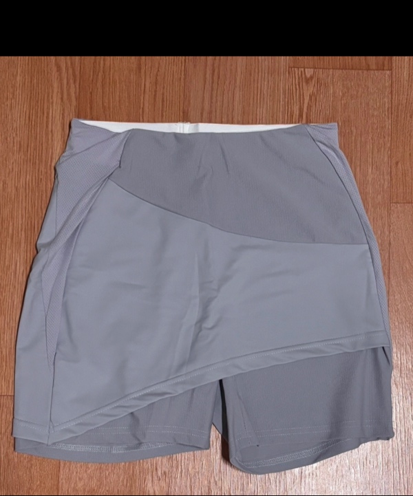 오호스(OJOS) Detachable Strap Skirt Shorts / Grey - 사이즈 & 후기