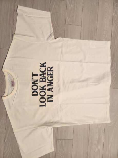 듀테로(DEUTERO) 돈룩백 티셔츠 크림 화이트 후기