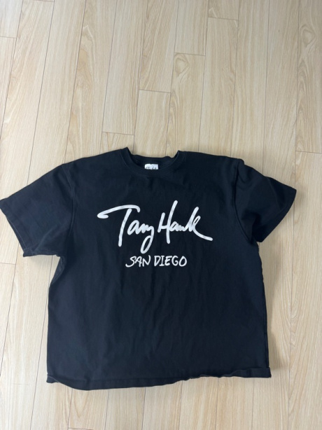 토니호크(TONYHAWK) 에센셜 티셔츠 블랙 후기