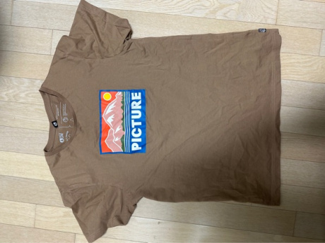 픽쳐오가닉클로딩(PICTURE ORGANIC CLOTHING) 페인 반팔 티셔츠 (다크스톤) 후기