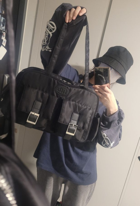 필인더블랭크(FILLINTHEBLANK) PK Shoulder Bag (nylon)(black) 후기