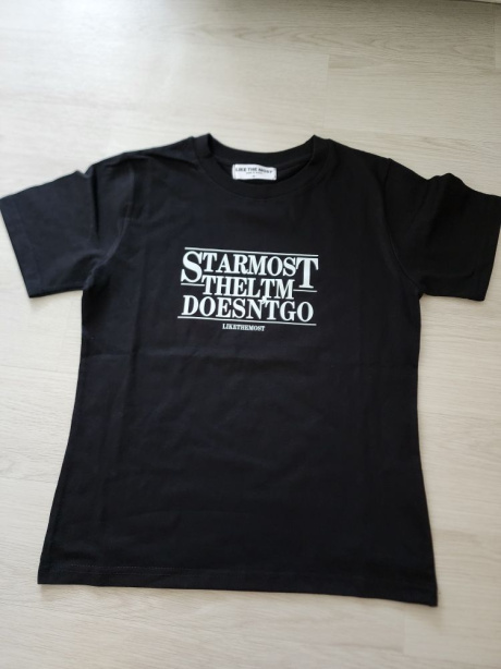 라이크더모스트(LIKE THE MOST) 23LST009 스타모스트 우먼 레귤러 베이직 티셔츠 후기