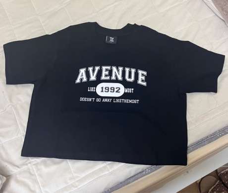 라이크더모스트(LIKE THE MOST) 92 에비뉴 우먼 레귤러 크롭 티셔츠 후기