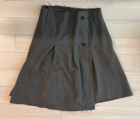 트렁크프로젝트(TRUNK PROJECT) Grey Pleated Wrap Skirt 후기