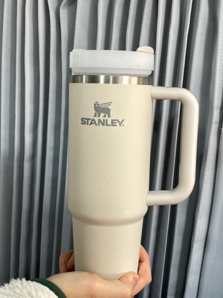 스탠리(STANLEY) 퀜처 H2.0 플로우스테이트 텀블러 887ml 듄 소프트매트 후기