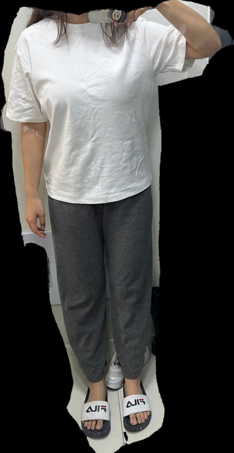 무신사 스탠다드(MUSINSA STANDARD) 우먼즈 릴렉스 핏 크루 넥 반팔 티셔츠 2팩 후기