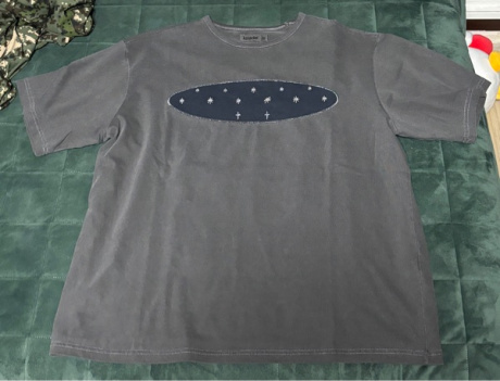 카락터(KARACTOR) Starry pigment half T-shirts / Black charcoal 후기