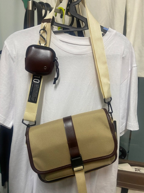 핍스(PEEPS) multi pocket classy cross bag(beige) 후기