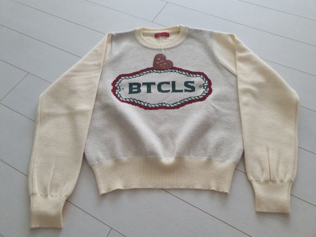 비터셀즈(BITTERCELLS) 로프 스웨터-크림 후기