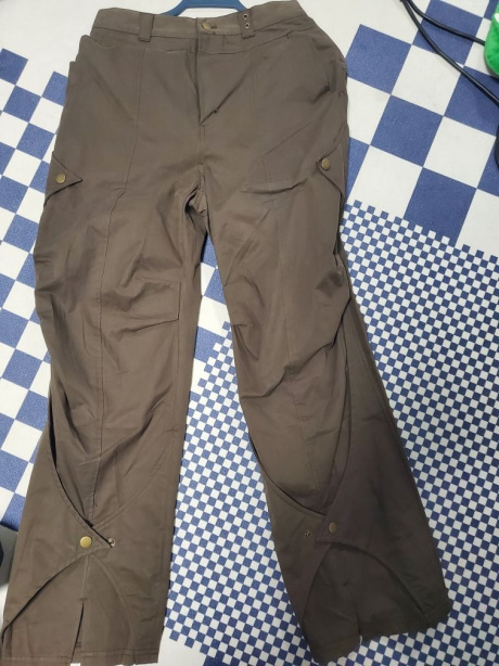 더콜디스트모먼트(THE COLDEST MOMENT) TCM bat pants (brown) 후기