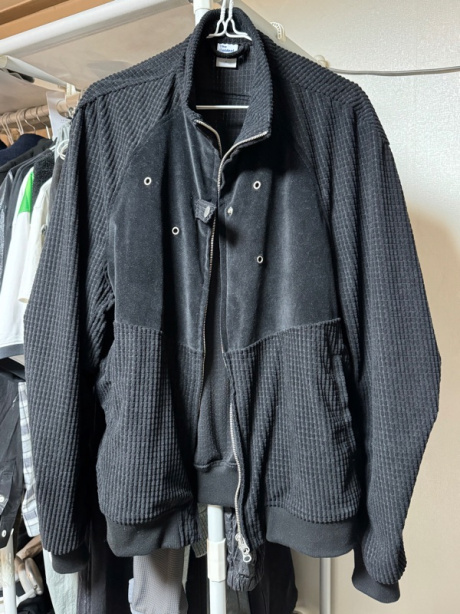 더콜디스트모먼트(THE COLDEST MOMENT) TCM waffle bomber jacket (black) 후기