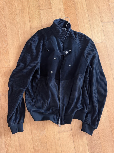 더콜디스트모먼트(THE COLDEST MOMENT) TCM waffle bomber jacket (black) 후기