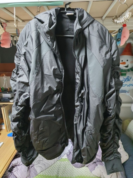 더콜디스트모먼트(THE COLDEST MOMENT) TCM ripstop shirring jacket (black) 후기