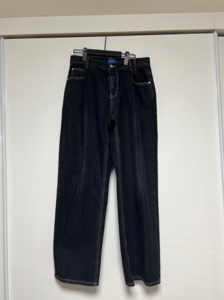 데케트(DECET) Deep Pleats Wide Jeans DCPT030Black 후기