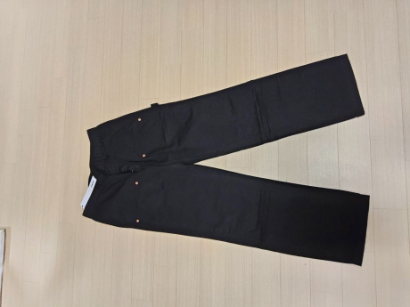 유니폼브릿지(UNIFORM BRIDGE) double knee work pants black 후기