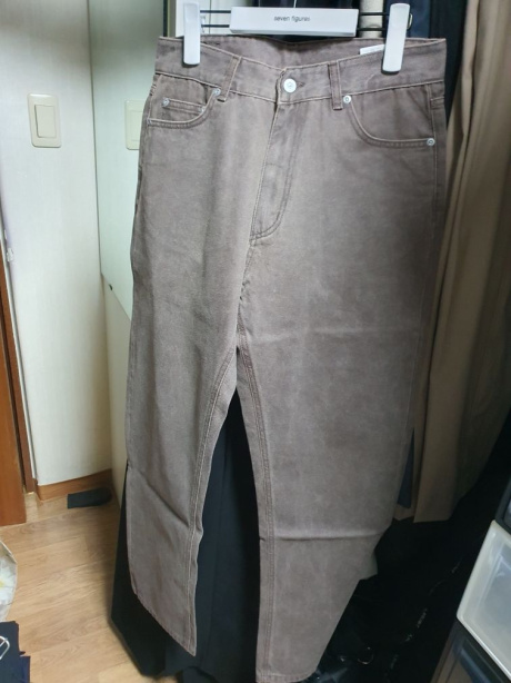 유니폼브릿지(UNIFORM BRIDGE) comfort denim surfur dyeing pants brown 후기