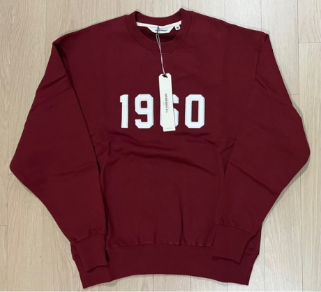 유니폼브릿지(UNIFORM BRIDGE) 1960 sweatshirts burgundy 후기
